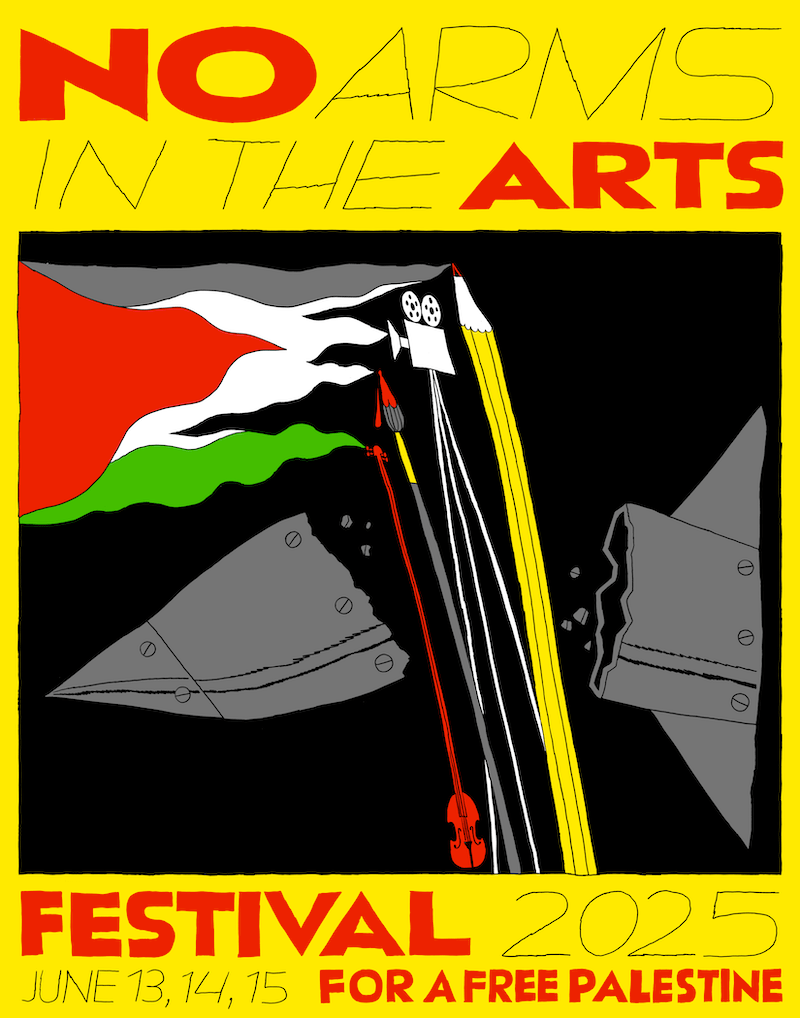 No arms festival 2025 poster